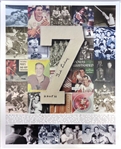 Ted Lindsay Autographed #7 Composite 16x20 Photo
