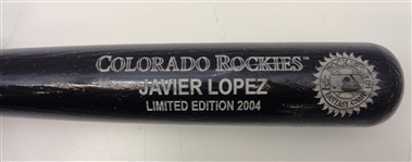 Javier Lopez Limited Edition Rockies Bat