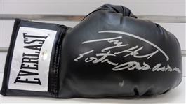 Larry Holmes Signed Everlast Black Boxing Glove w/Easton Assassin