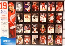 Steve Yzerman Jersey Retirement Night Card Sheet