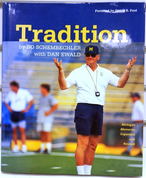Bo Schembechler Autographed Book