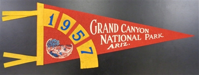 Grand Canyon 1957 17x7 Pennant