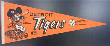 Detroit Tigers 1970's Tiger Stadium Pennant