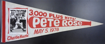 Pete Rose 3000+ Hits 1978 Pennant