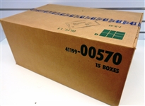 1989 Fleer Baseball Sealed Case of 15 Factory Sets (Griffey RC)
