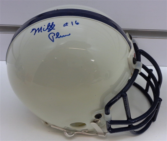 Milt Plum Autographed Penn State Mini Helmet
