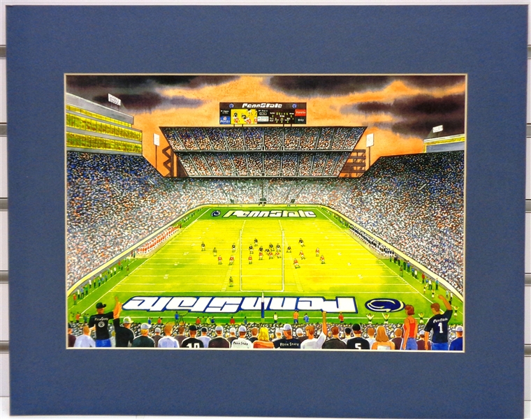 Penn State Lithograph (16x20 overall size)