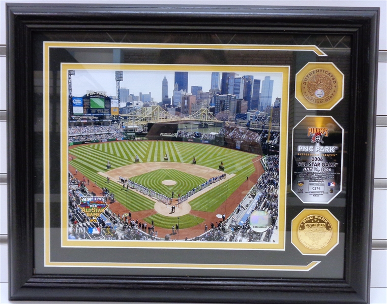 2006 All Star Game in Pittsburgh Framed 13x16 Piece