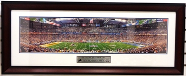 Super Bowl XL in Detroit Framed Panoramic (Pick up Only)