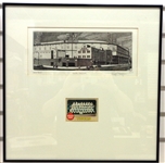 17x17 Overall Framed Tiger Stadium Framed Piece