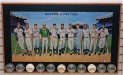 500 HR Hitters Collage for Autographed Baseballs (pick up only)