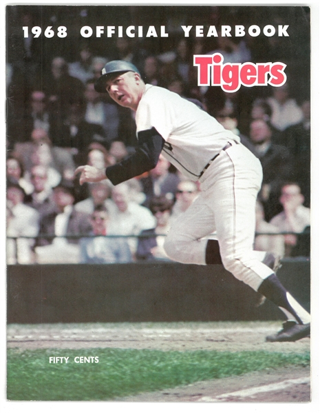 1968 Detroit Tigers Yearbook