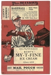 1934 & 1941 Detroit Tigers Scorebooks