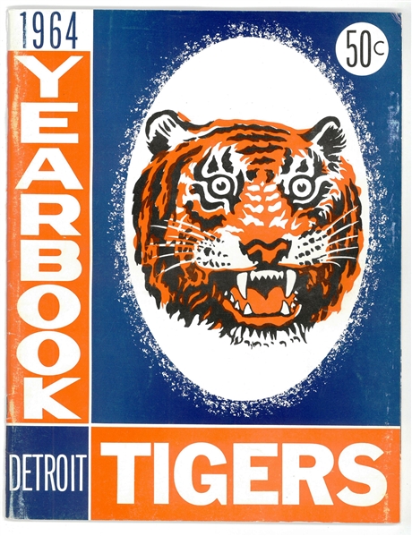 1964, 1971 and 1972 Detroit Tigers Yearbooks