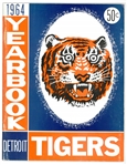 1964, 1971 and 1972 Detroit Tigers Yearbooks