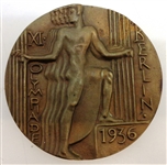 1936 Berlin Olympic Games Bronze Participation Medal