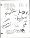 Law & Order Cast Signed Script (6 autographs)