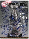 97 Wings Cup Finals Program Signed by 19