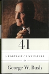 George W. Bush Autographed Book "A Portrait of my Father"