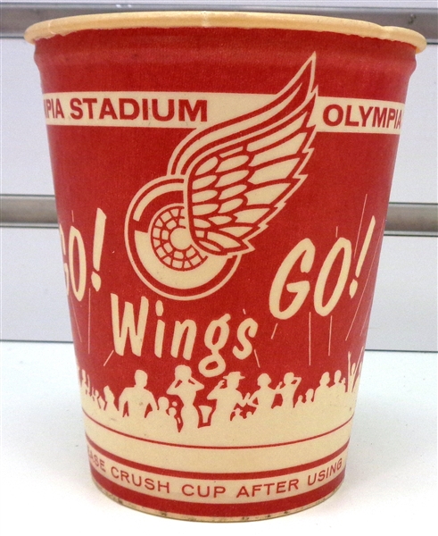 Olympia Stadium Paper Beer and Pop Cup