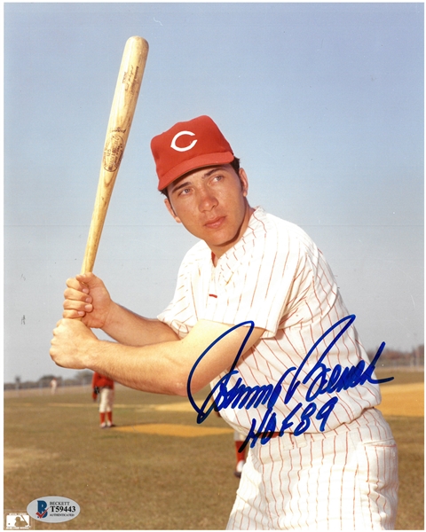 Johnny Bench Autographed 8x10 Photo