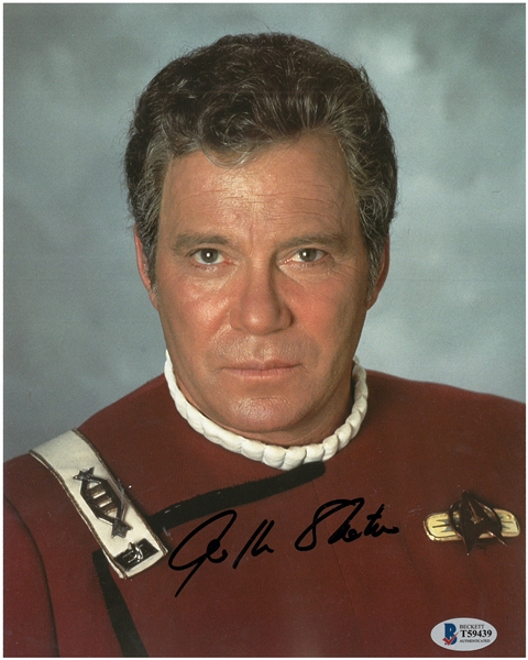 William Shatner Autographed 8x10 Photo