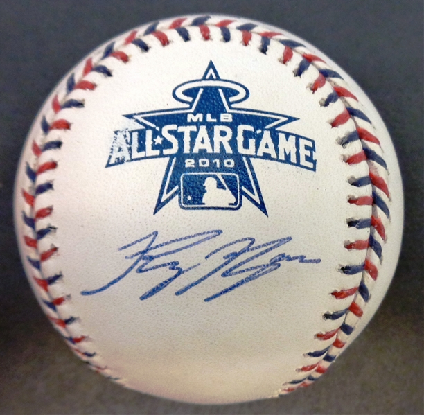 Ryan Braun Autographed 2010 All Star Game Ball