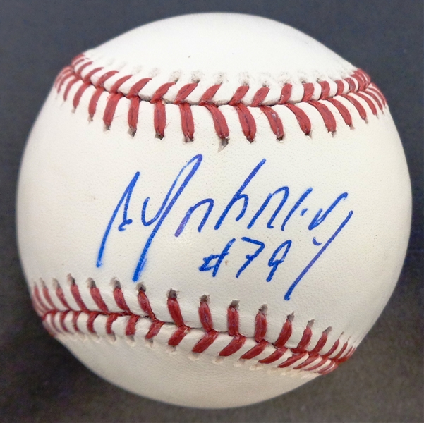 Jose Abreu Autographed Baseball