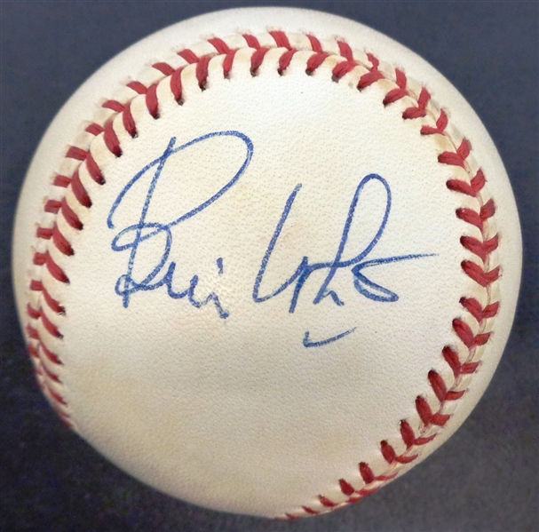 Bill White Autographed Baseball