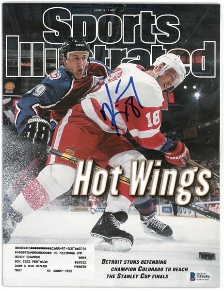 Kirk Maltby Autographed Sports Illustrated