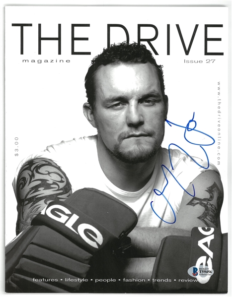 Darren McCarty Autographed The Drive Magazine
