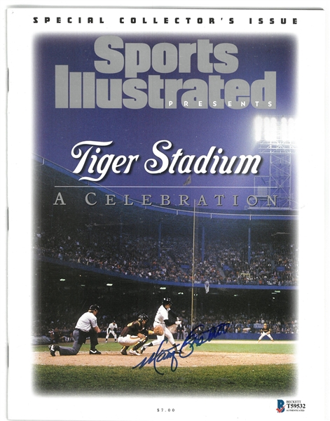 Marty Castillo Autographed Sports Illustrated