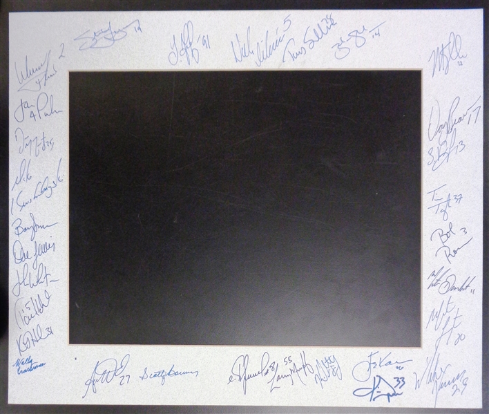 Red Wings 1997 Team Signed Mat Board for 11x14 Photo