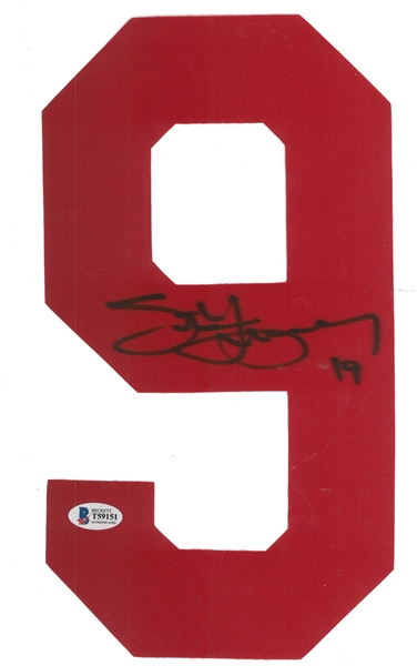 Steve Yzerman Autographed Red Jersey Number