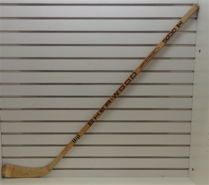 Mike Murphy Autographed Game Used Stick