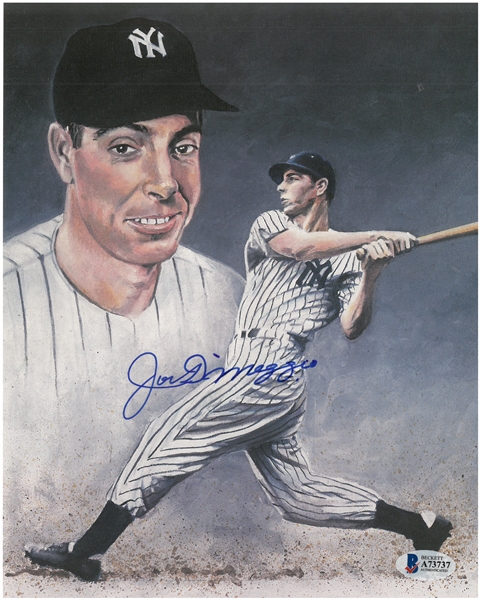 Joe DiMaggio Autographed 8x10 Photo