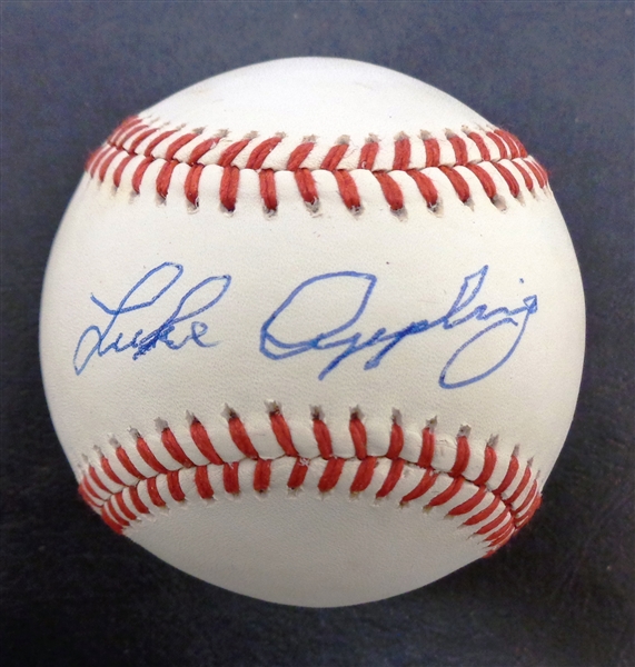 Luke Appling Autographed Baseball