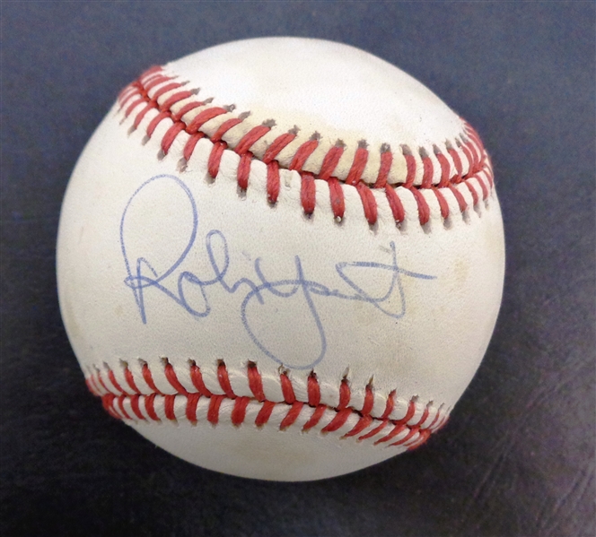 Robin Yount Autographed Baseball