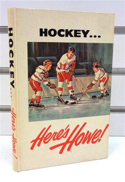 Gordie Howe Autographed "Heres Howe" Book