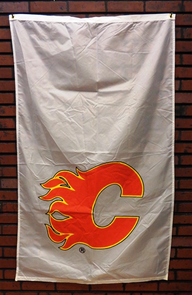Calgary Flames 1987 NHL Draft 3x5 Flag