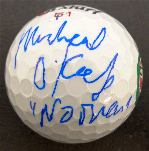 Michael O Keefe Autographed Caddyshack Golf Ball w/ Noonan