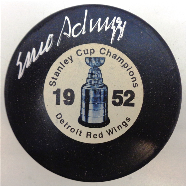 Enio Sclisizzi Autographed 52 Cup Champs Puck
