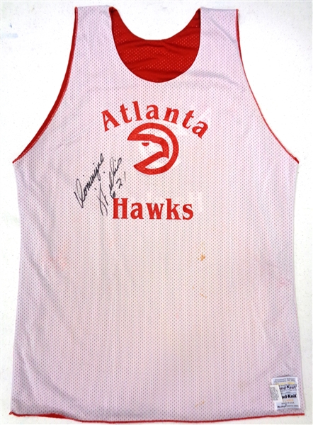 Dominique Wilkins Practice Used Autographed Jersey