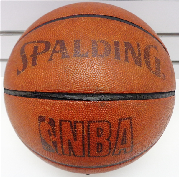 Philadelphia 76ers Late 80s Game Used Basketball