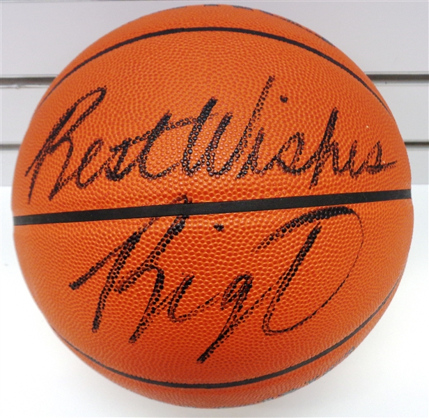 Oscar Robertson Autographed Basketball