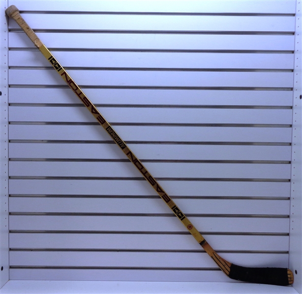 Brian Leetch Game Used Stick (Kocur Collection)