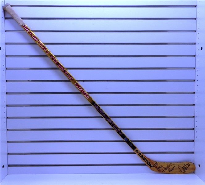 Doug Gilmour Game Used Stick Signed "To Joey" (Kocur Collection)