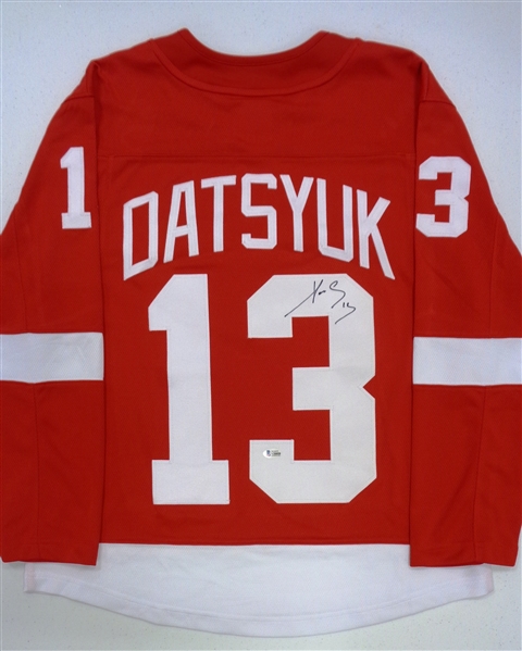 Pavel Datsyuk Autographed Fanatics Jersey (Kocur Collection)