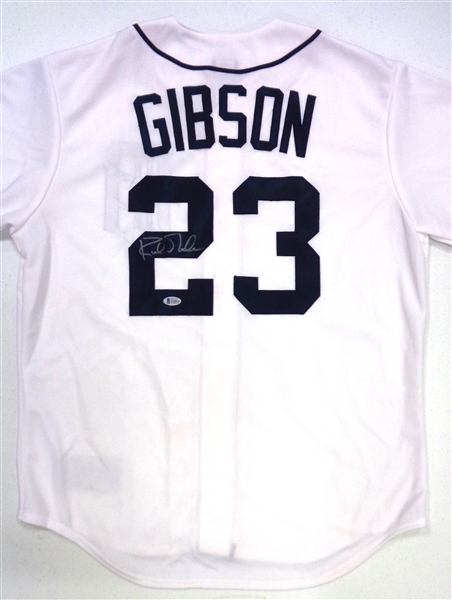 Kirk Gibson Autographed Tigers Jersey (Kocur Collection)