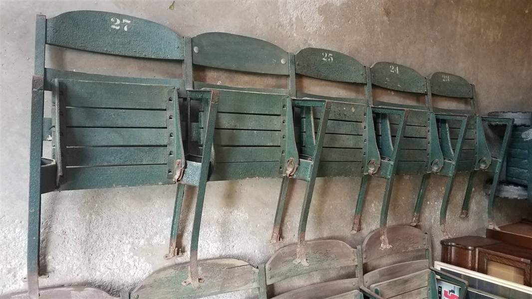 Tiger Stadium Set of 5 Original Seats (Pick Up Only)